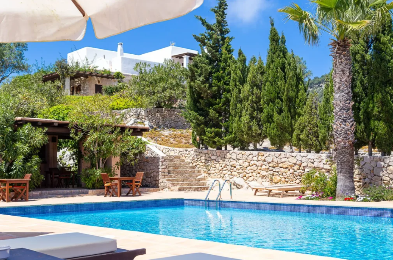 Hotel Rural Can Pujolet Santa Agnes de Corona Esterno foto
